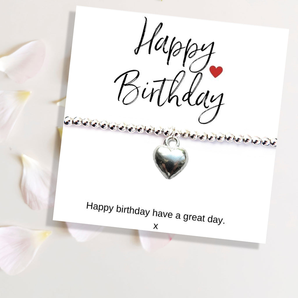 Happy Birthday Bracelet and Gift Card