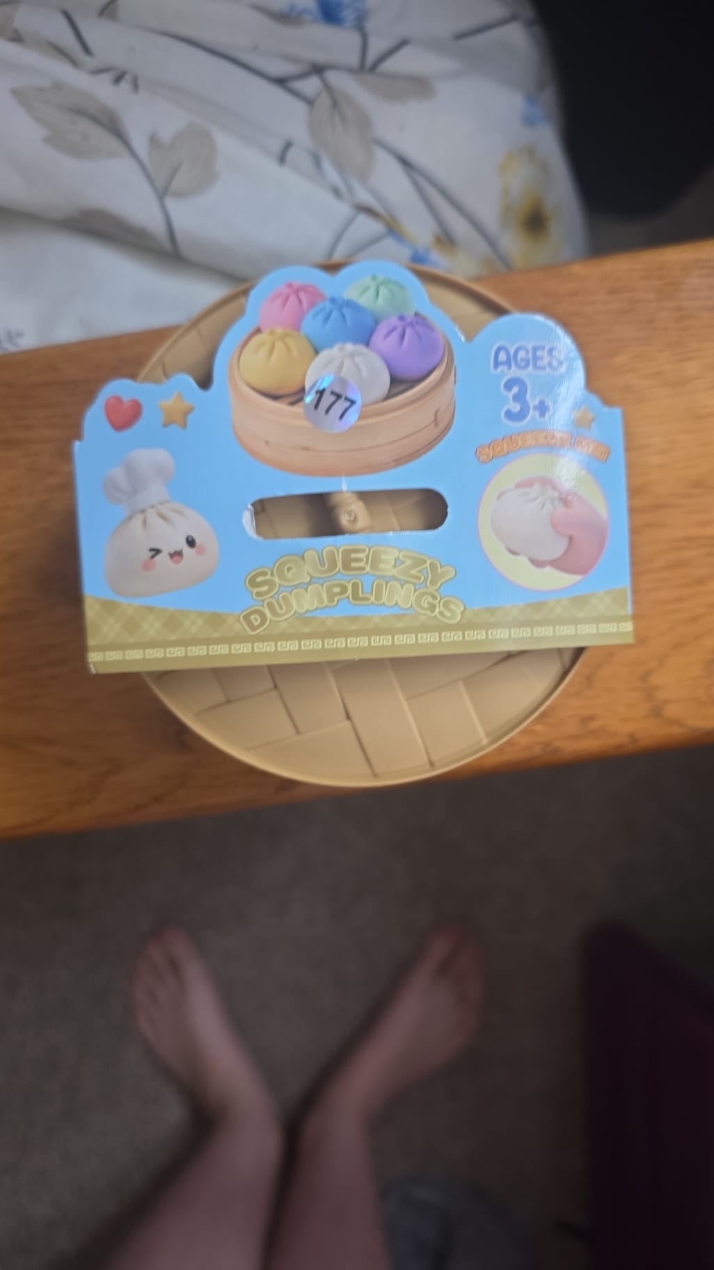 Mystery squeezy dumpling