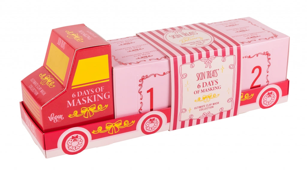 Special Delivery Xmas Truck 6 Days Masks
