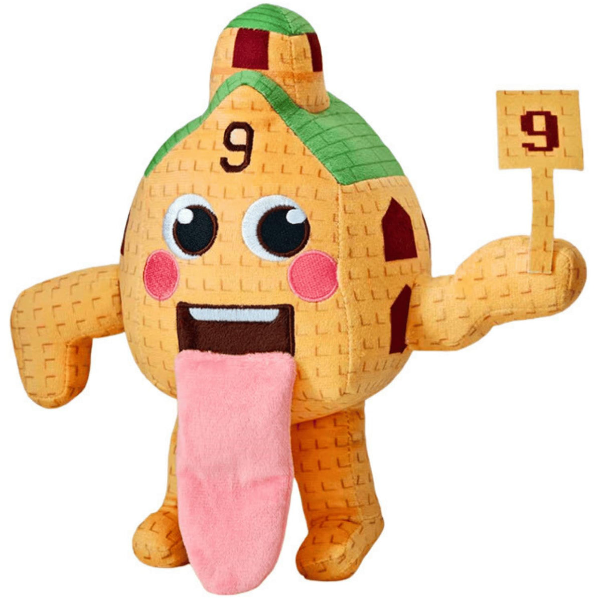 Steal a Brainrot Plush Toys, 9.8 inch Adorable Brainrot 67, Collectible Brain Rot Plush Gift for Fans (Blue)