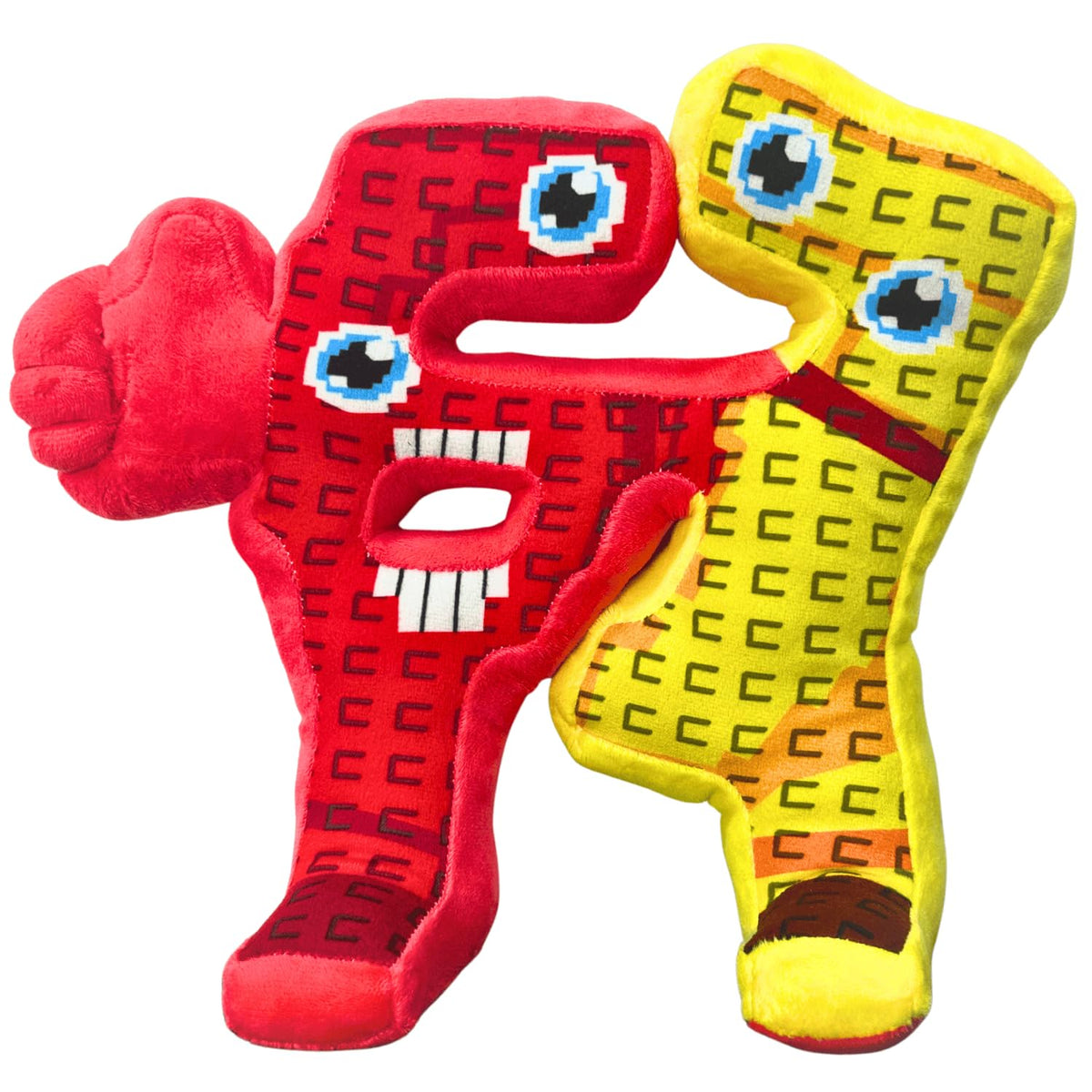 Steal a Brainrot Plush Toys, 9.8 inch Adorable Brainrot 67, Collectible Brain Rot Plush Gift for Fans (Blue)
