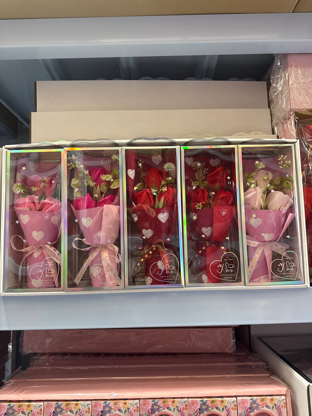 5pc Bouquet of Artificial Flowers