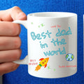 Personalised Best Dad in the World Mug | Birthday Gift