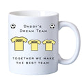 Daddy's Team Football Mug Gift | Dad Father's Day Gift