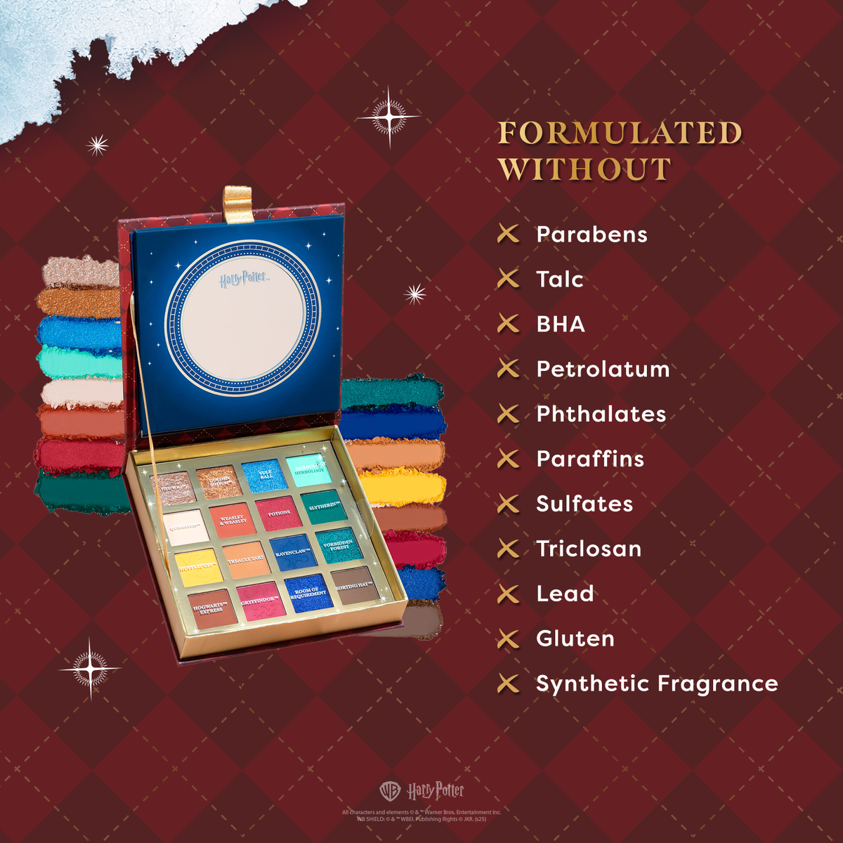 Harry Potter | Hogwarts™ 16 Shade Palette