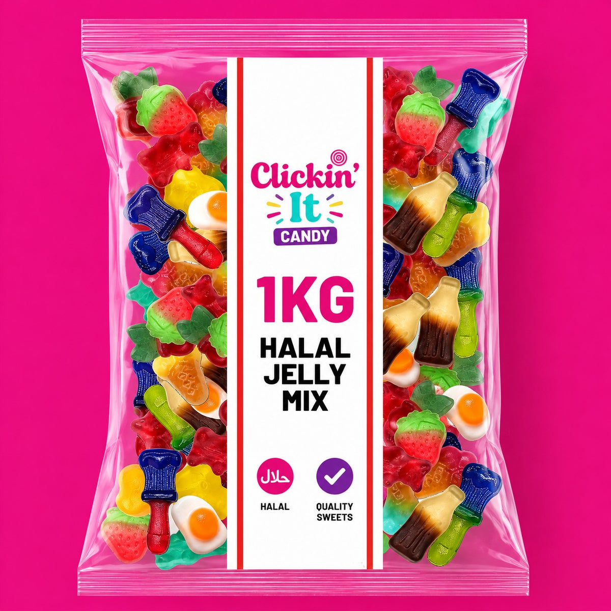 Halal Jelly Mix 1KG Grab Bag - Pick & Mix