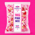 Pink Mix 1KG Grab Bag - Pick & Mix