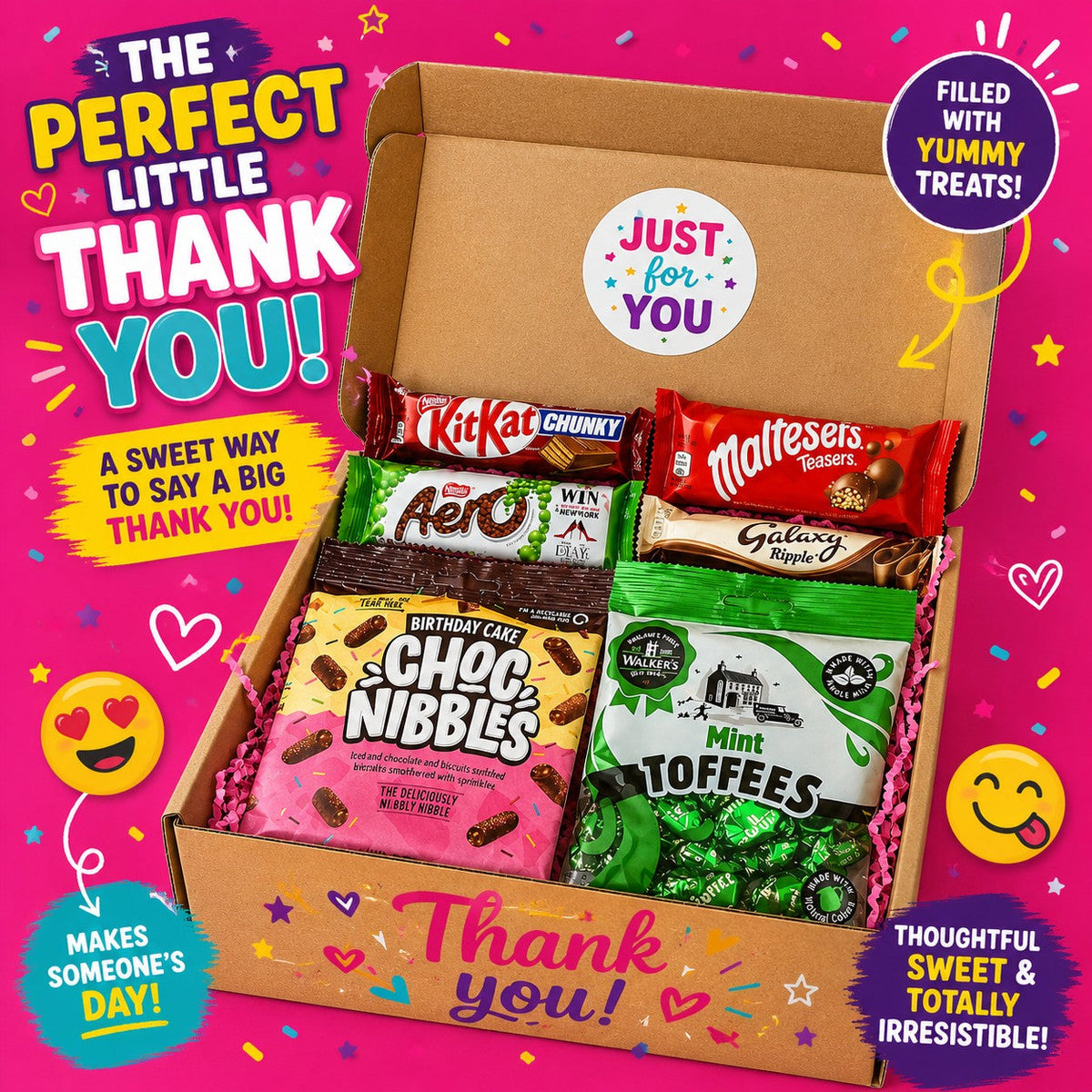 Thank You Sweet & Chocolate Gift Box 🎁🍫
