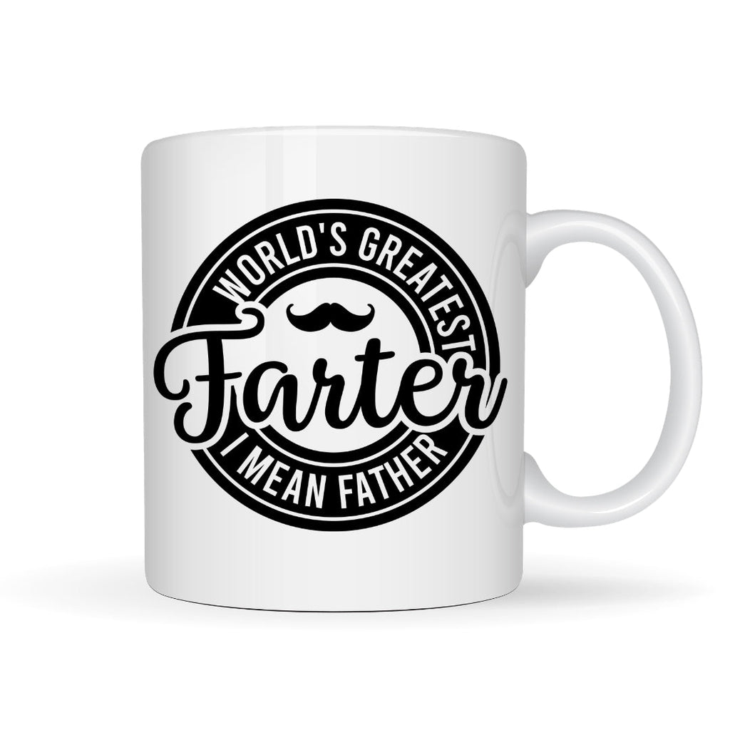 World's Greatest Farter I Mean Father Mug Gift | Dad Father's Day Gift