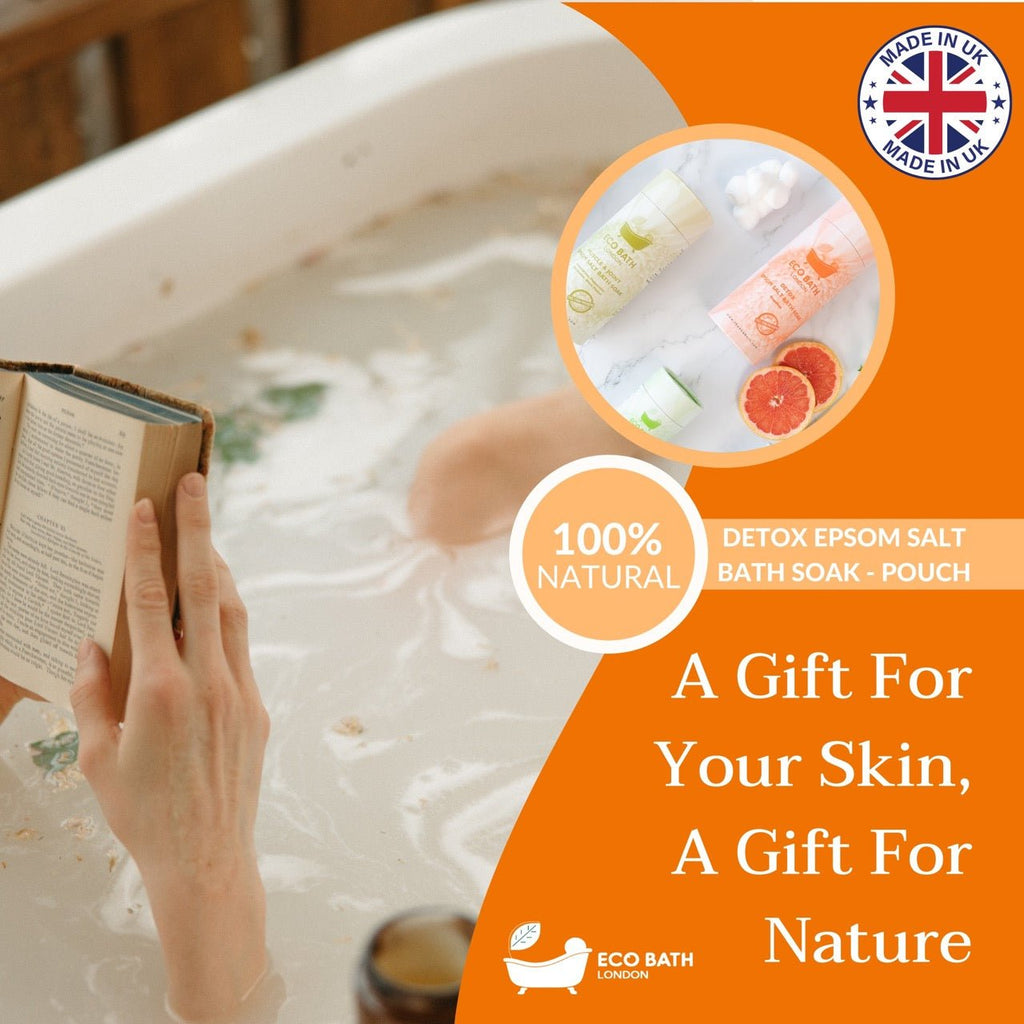 Eco Bath London Detox Epsom Salt Bath Soak - Tube