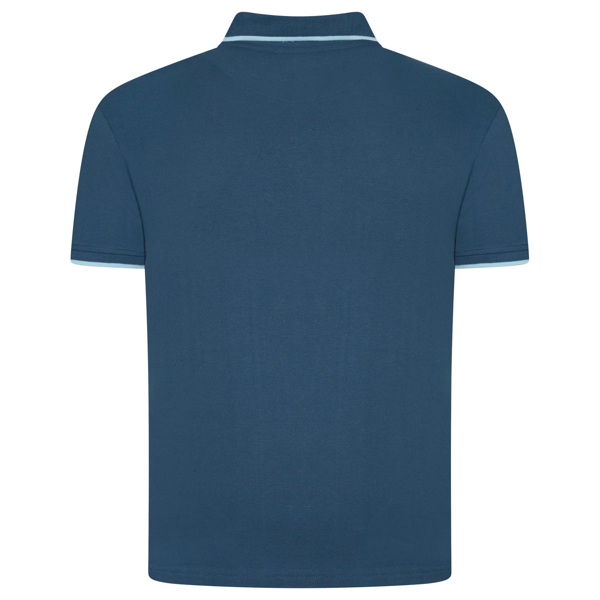 Evryone Contrast Tipped Polo Shirt