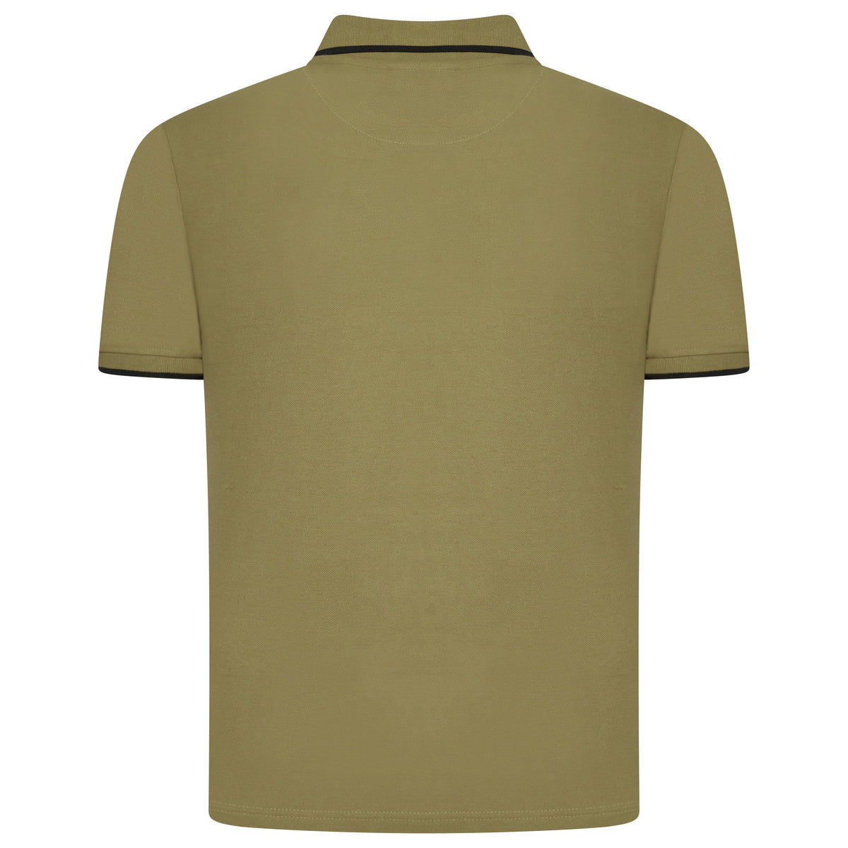 Evryone Contrast Tipped Polo Shirt