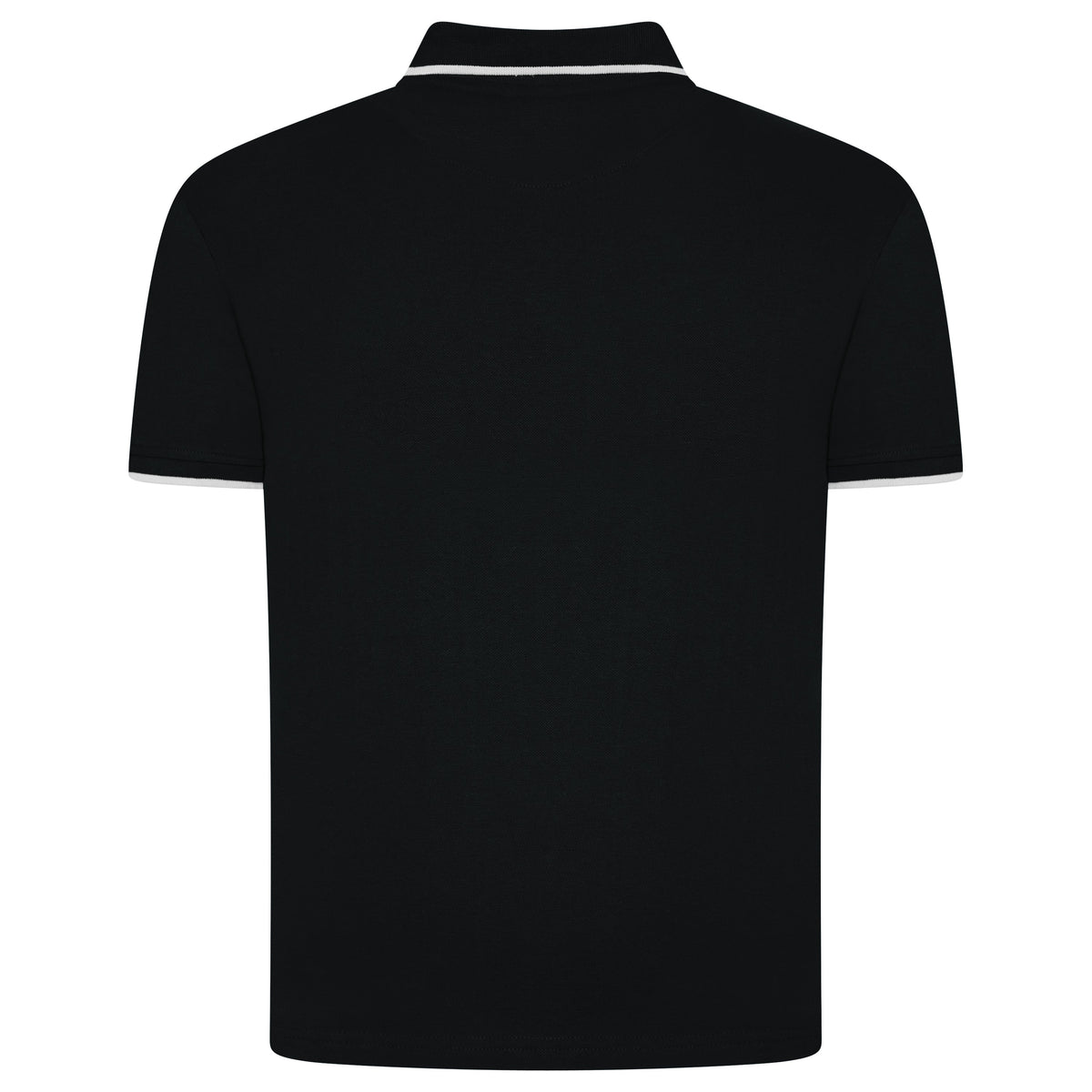 Evryone Contrast Tipped Polo Shirt