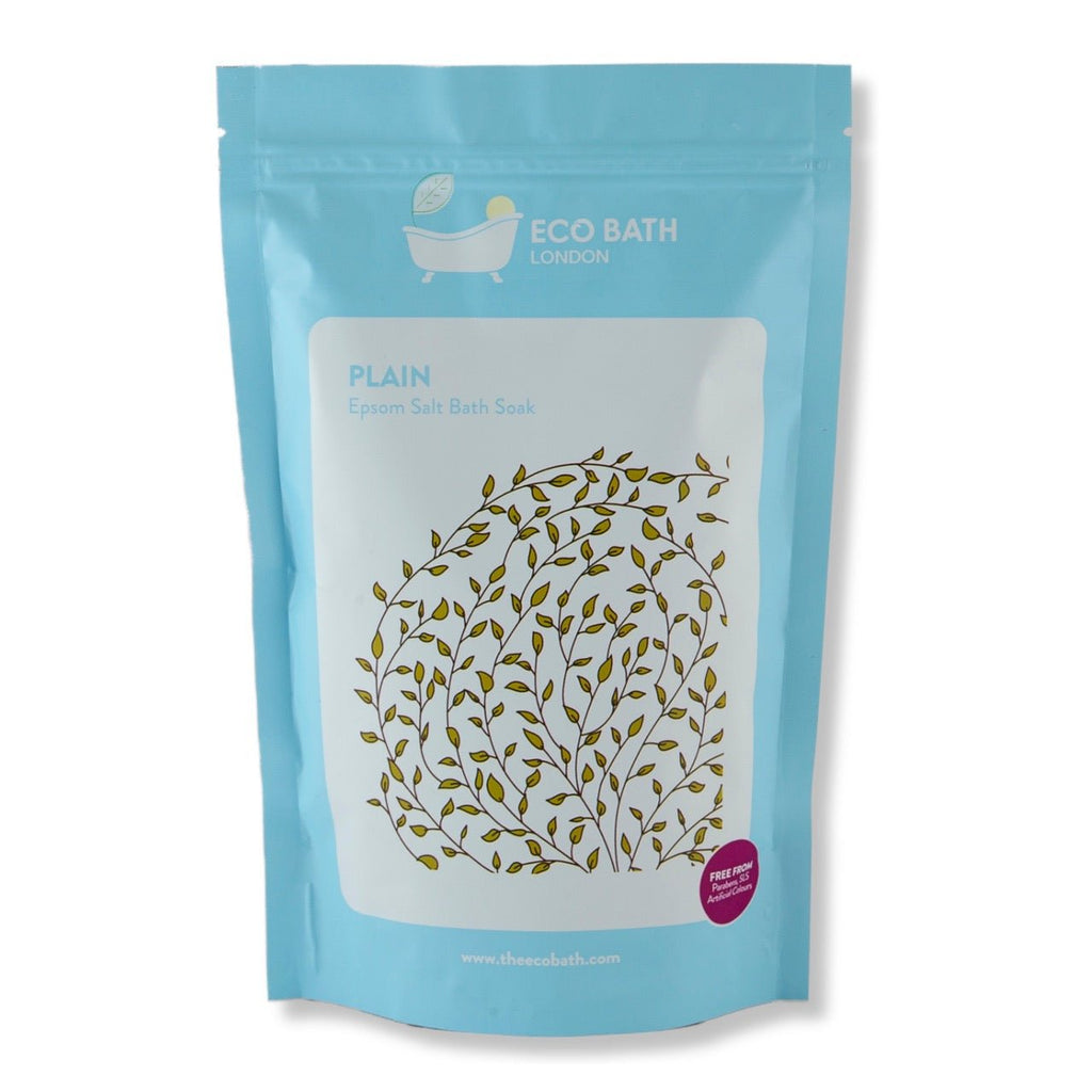 Eco Bath London Plain Epsom Salt Bath Soak - Pouch | 500g & 1000g