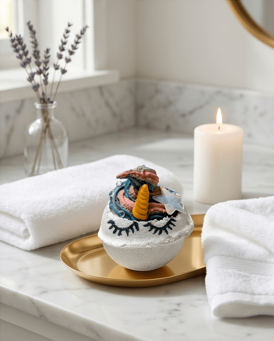 Unicorn Dreams - De Luxe Frosted Unicorn Bath Bomb