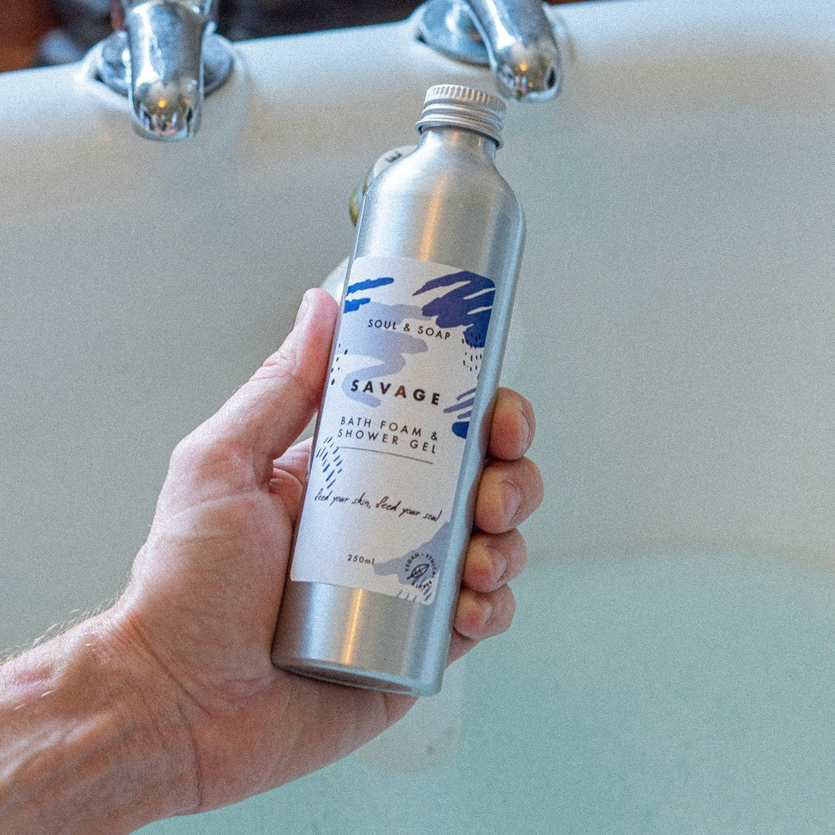 Savage Bath Foam and Shower Gel
